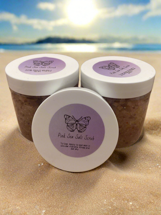 Pink Sea Salt Scrub