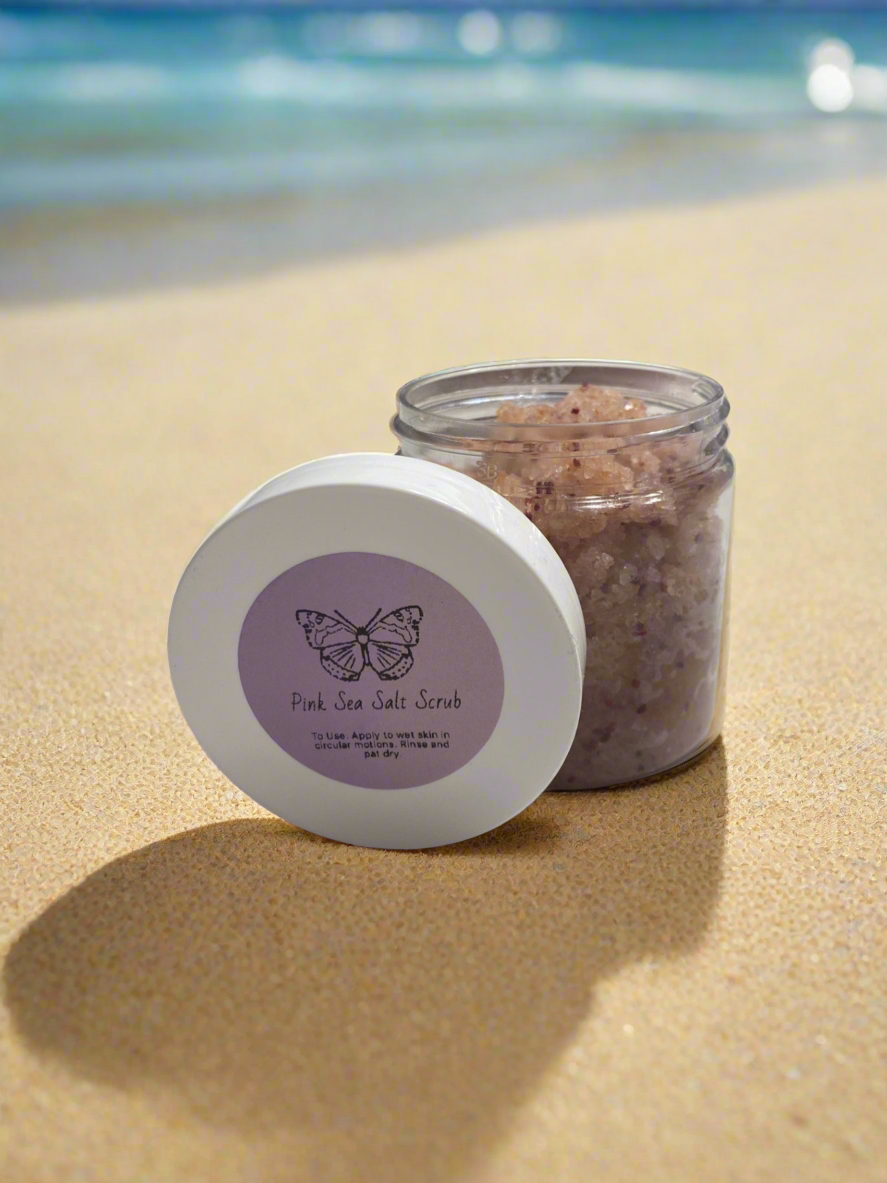 Pink Sea Salt Scrub