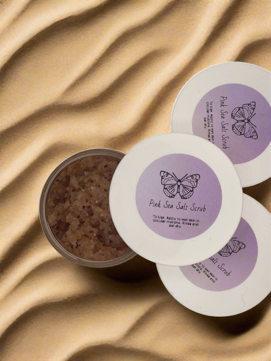 Pink Sea Salt Scrub